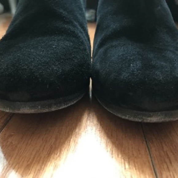 Rag & Bone Black Devon Suede Ankle Booties 6.5 - Picture 6 of 6